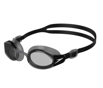 SPEEDO OKULARKI DO PŁYWANIA PŁYWACKIE UV400 SILIKON MARINER Pro CZARNE