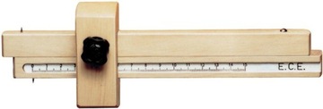 Suwmiarka traserska z białego drewna bukowego ECE