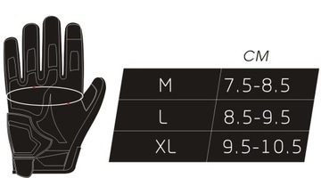 МОТОЦИКЛОВЫЕ ПЕРЧАТКИ MOTOR QUAD CUIRASSIER TOUCH