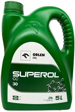 ORLEN SUPEROL CC 30 SAE30 5L URSUS C330 C360 NOWE OPAKOWANIE 2024!