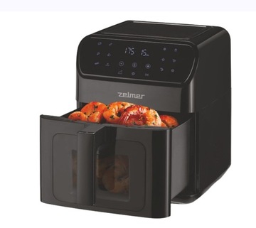 FRYTKOWNICA ZELMER Air Fryer ZAF6500 BEZTŁUSZCZOWA 6,5L 1500W 13 PROGRAMÓW