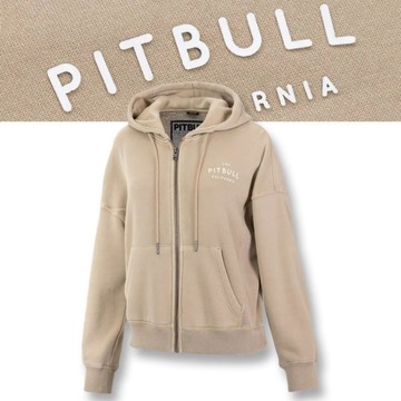 Damska Bluza Rozpinana z Kapturem Pitbull Washed Manzanita Oversize M/L