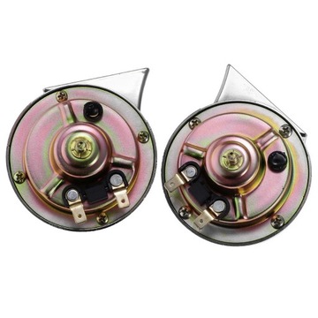 2 шт., 12 В, 115 дБ, универсальный автомобильный электромобиль