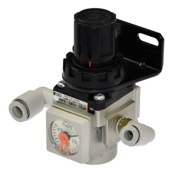 AR20-01BE-X406 Regulator ciśnienia SMC z manometr