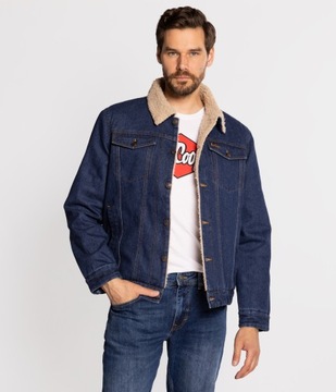 LEE COOPER Kurtka męska jeans ocieplana BERG L