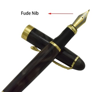 Перьевая ручка Jinhao X450 с металлическим каллиграфическим наконечником и изогнутым наконечником 450 Advanced Classic