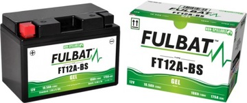 Akumulator FULBAT YT12A-BS (Żelowy, bezobsługowy)