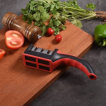 ТОЧИЛКА ДЛЯ ЗАТОЧКИ КУХОННЫХ НОЖЕЙ, НОЖНИЦ, ТРЕХФАЗНАЯ КОЛЕСО 3в1