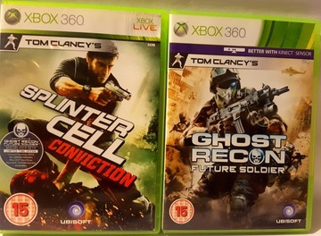 GHOST RECON FUTURE SOLDIER + CONVICTION 2x WOJENNA