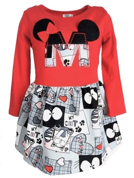 Sukienka z długim rękawem 92 MINNIE