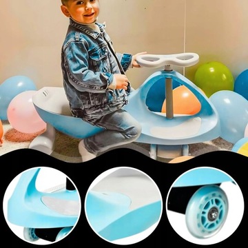 ГРАВИТАЦИОННАЯ АВТОКАТКА ДЛЯ ДЕТЕЙ TWISTER, РЕЗИНОВЫЕ, СВЕТЯЩИЕСЯ СВЕТОДИОДНЫЕ КОЛЕСА