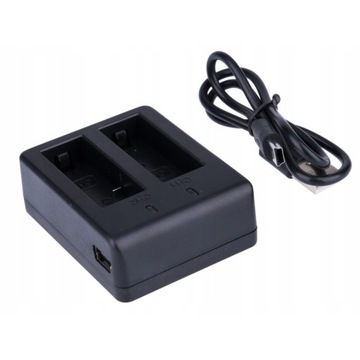 Зарядное устройство + 2 аккумулятора SJ4000 для SJCAM