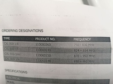 Антенна PROCOM CXL 900-3/h