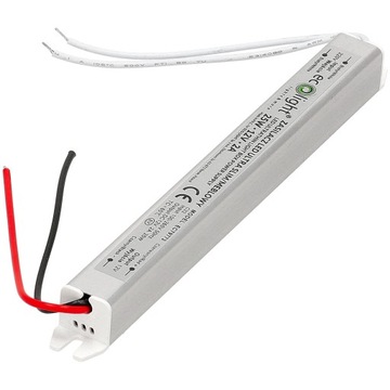 12V LED 24W 2A Мебельный блок питания тонкий для светодиодных лент