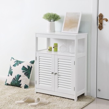 ШКАФ ПОЛКА ПОЛКА ЖАЛЮЗИ БЕЛАЯ ВАННАЯ КОМНАТА ГОСТИНАЯ