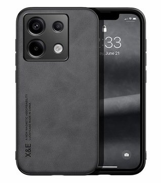 Etui Case Lux Skóra Biznes Cover do XIAOMI REDMI NOTE 13 PRO 5G /Poco X6 5G