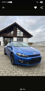 Volkswagen Scirocco III Coupe 1.4 TSI 122KM 2009 Volkswagen Scirocco 1.4Benzynkasuper stanprosto z Niemiec 1.4 Benzyna, zdjęcie 2