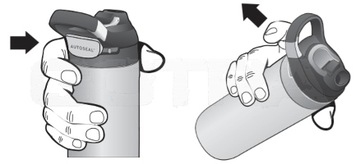 Бутылка для фитнеса, тренажерного зала, бутылка для воды CONTIGO CORTLAND 0,7л