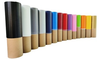 Folia 3D Premium Okleina Carbon 152x60 cm Złota