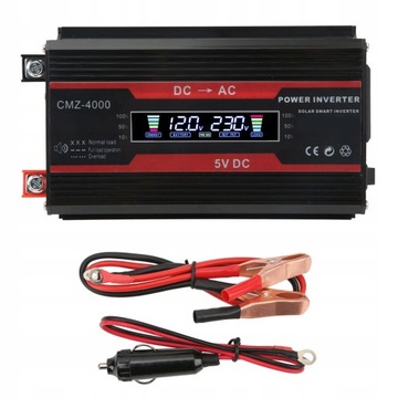 300W FALOWNIK SAMOCHODOWY 12V 230V SINUS PRĄD
