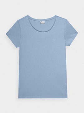 Koszulka Damska 4F T-shirt Bawełniany Slim Sportowy Limitowany SS24
