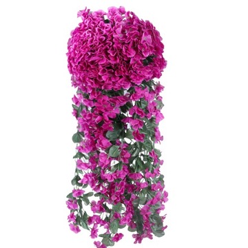 цветочная гирлянда, подвесные искусственные цветы