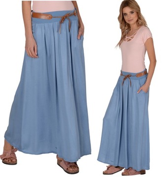 Макси -юбка воздушная итальянская качественная университетская универса