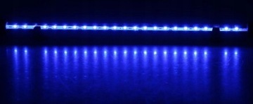АЛЮМИНИЕВЫЙ МИНИ АЛЮМИНИЕВЫЙ АКВАРИУМ КРЫШКА 80х35см 18Вт LED 17 ЦВЕТОВ