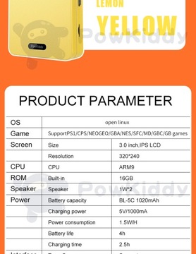 Портативная консоль Powkiddy V90