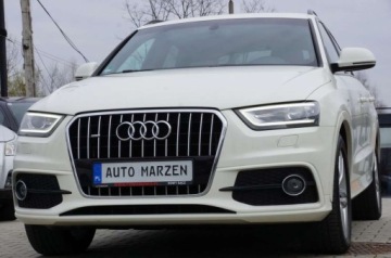 Audi Q3 I SUV 2.0 TDI 177KM 2013 Audi Q3 2.0 TDI CR 177 KM 4x4, S-Line, Navi, Polskora, Czarny sufit, GWARA, zdjęcie 3
