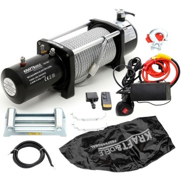 WYCIĄGARKA WCIĄGARKA ELEKTRYCZNA LINOWA 12000LBS