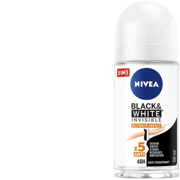 NIVEA WOMEN ROLL-ON DEZODORANT ANTIPERSPIRANT INVISIBLE ULTIMATE IMPACT