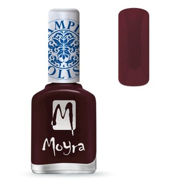 Moyra Lakier do stempli 03 Burgundy Red 12 ml