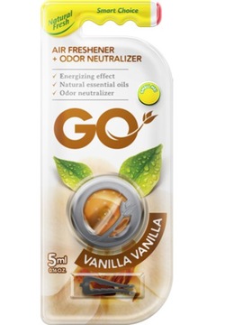 Zapach do samochodu WANILIA odświeżacz powietrza w żelu ELIX VANILLA