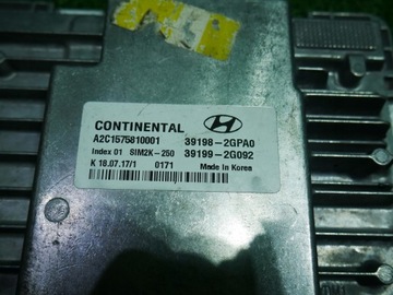 HYUNDAI I30 ŘÍZENÍ MODUL JEDNOTKA JEHLA