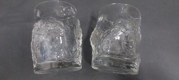 Стакан, 2 шт, художественное дизайнерское стекло