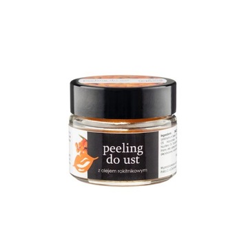 Peeling do ust z olejem rokitnikowym 20 g