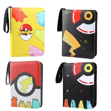 Папка-альбом с картами Pokemon, 400 подарочных карт