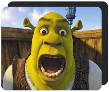 PODKŁADKA POD MYSZKĘ SHREK + własny tekst