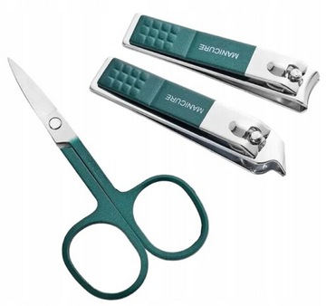 ZESTAW DO MANICURE OBCINACZ DO PAZNOKCI 6W1 ETUI AKCESORIA