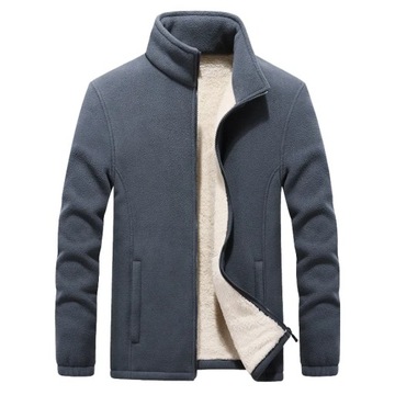 Mens Thick Fleece Jackets Men Outwear Sportswear W