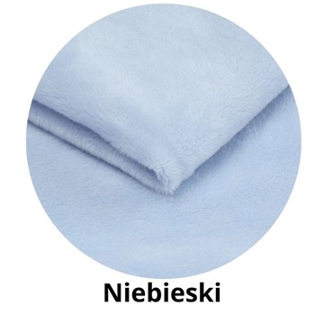 Poduszka dekoracyjna serce z falbanką Polar minky Kolory