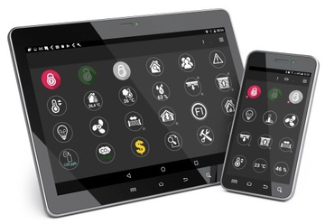 КОМПЛЕКТ СИСТЕМЫ СИГНАЛИЗАЦИИ ДОМАШНЯЯ СИГНАЛИЗАЦИЯ ROPAM WI-FI SMS ПОЛЬСКОЕ GSM ПРИЛОЖЕНИЕ