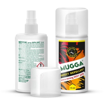 СПРЕЙ ОТ КОМАРОВ, КЛЕЩЕЙ, ТРОПИЧЕСКИХ НАСЕКОМЫХ MUGGA STRONG 50%