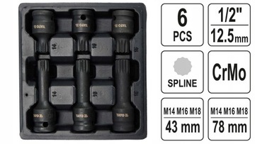 ТОРЦЕВЫЕ ТОРЦЕВЫЕ КЛЮЧИ УДАРНОГО ТИПА 1/2