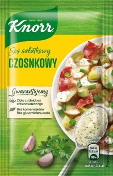 SOS SAŁATKOWY KNORR CZOSNKOWY
