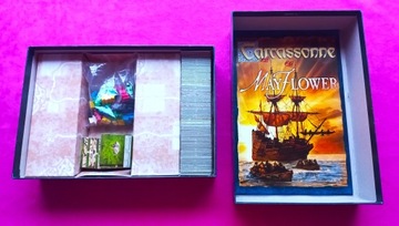 Каркассон: игра MayFlower + руководство PL (опубликовано Хансом глюком) УНИКАЛЬНО