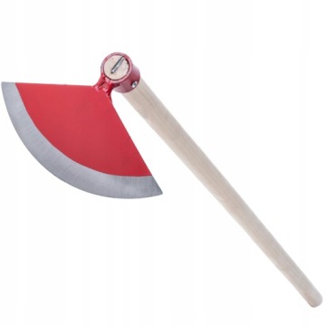 MOTYKA OGRODOWA KUTA 23 cm DO KOPANIA CHWASTÓW MOTYCZKA TRZON DREWNIANY