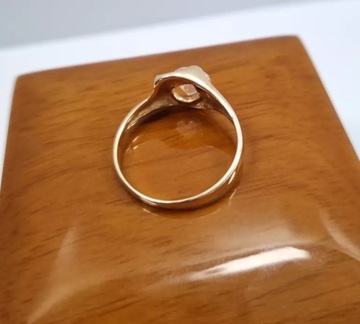 ЗОЛОТОЕ КОЛЬЦО С ЦИРКОНИЕМ P585 3.31G R19