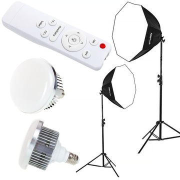 2x LAMPY ŻARÓWKA regulacja moc i barwa 3600K-6200K